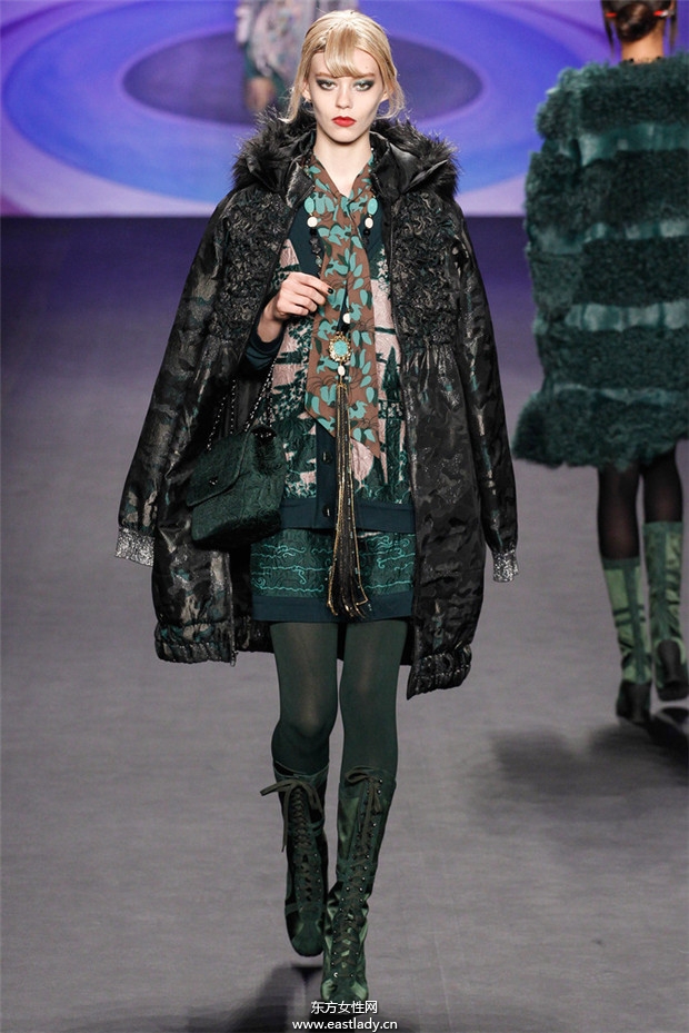 Anna Sui纽约时装周2014秋冬新品发布