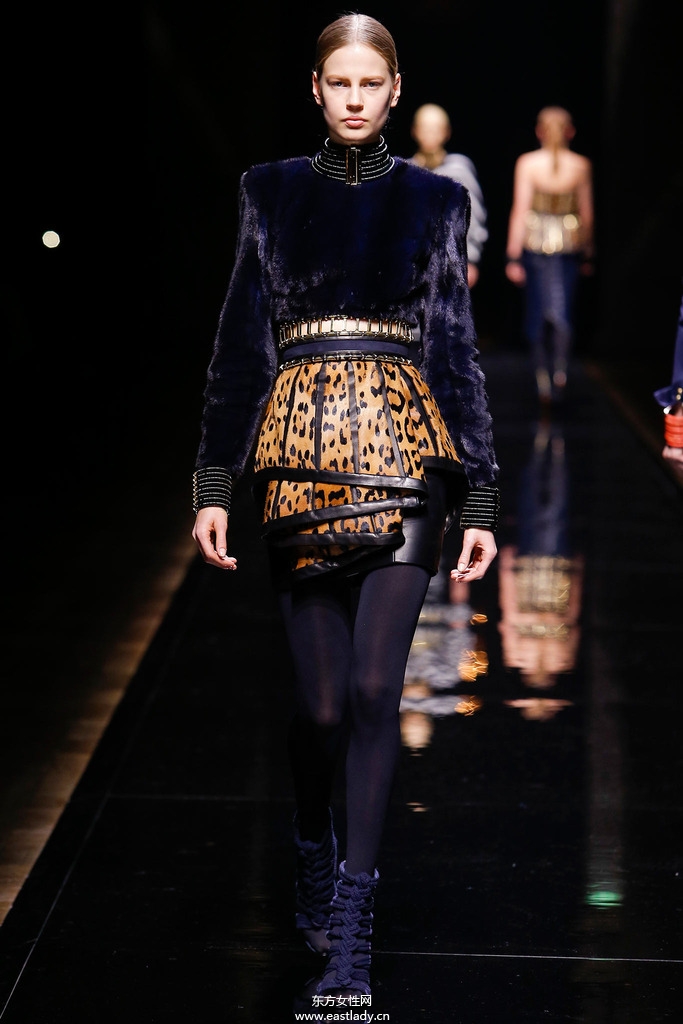 Balmain巴黎时装周2014秋冬新品发布