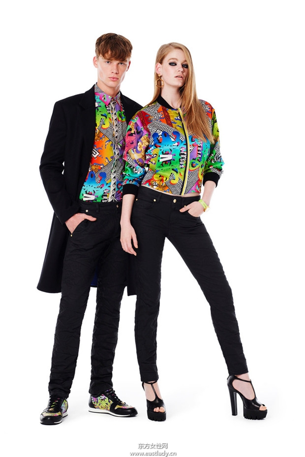 Versus Versace米兰时装周2014秋冬新品发布