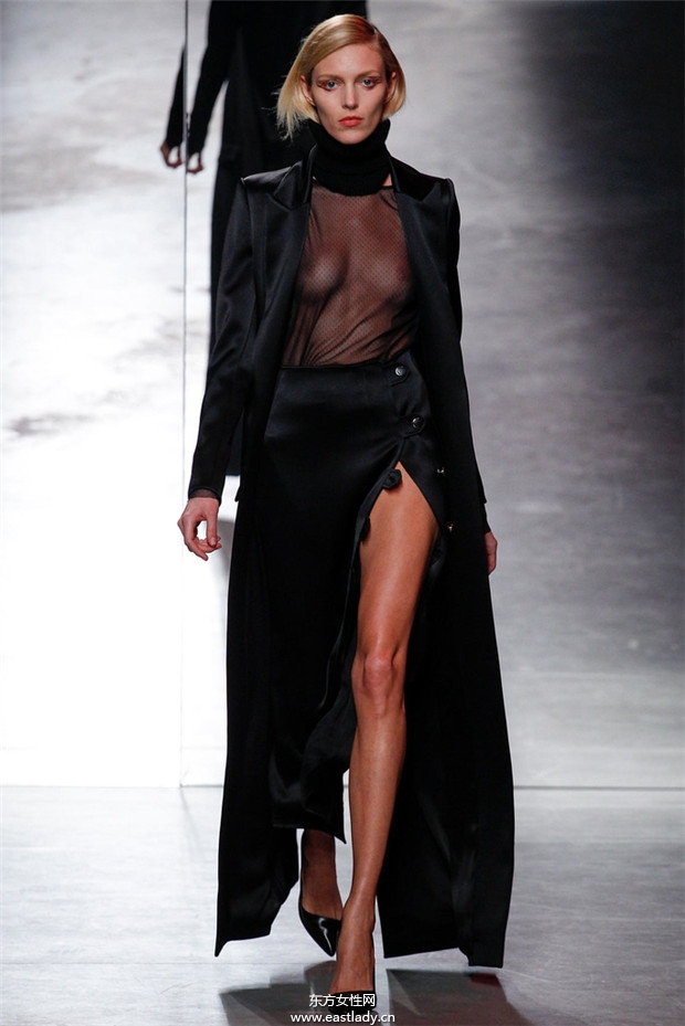 Anthony Vaccarello巴黎时装周2014秋冬新品发布