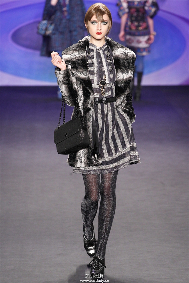 Anna Sui纽约时装周2014秋冬新品发布