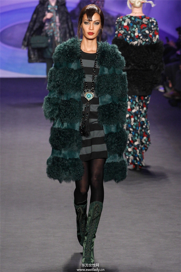 Anna Sui纽约时装周2014秋冬新品发布