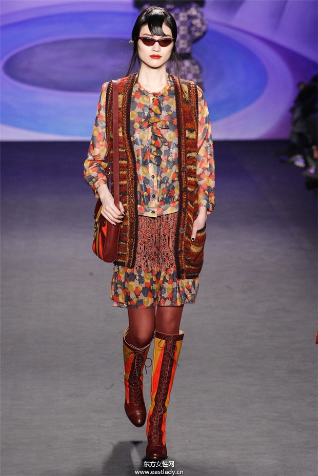 Anna Sui纽约时装周2014秋冬新品发布