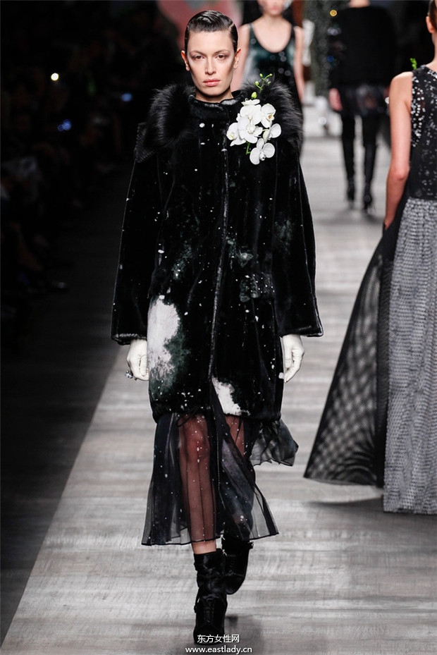 Fendi米兰时装周2014秋冬新品发布