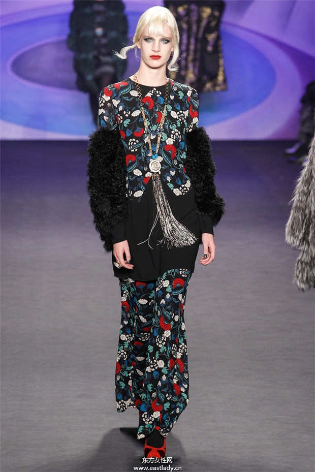Anna Sui纽约时装周2014秋冬新品发布