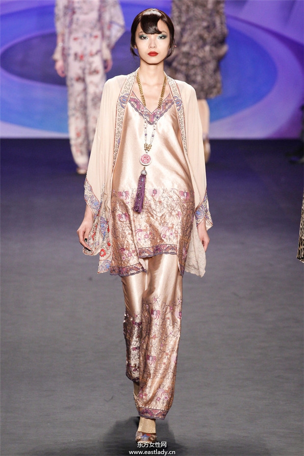 Anna Sui纽约时装周2014秋冬新品发布