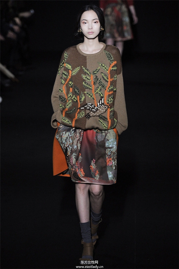 Alberta Ferretti米兰时装周2014秋冬新品发布