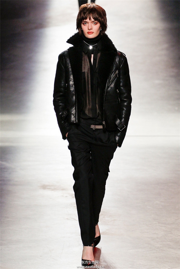 Anthony Vaccarello巴黎时装周2014秋冬新品发布