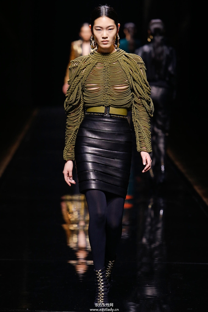 Balmain巴黎时装周2014秋冬新品发布