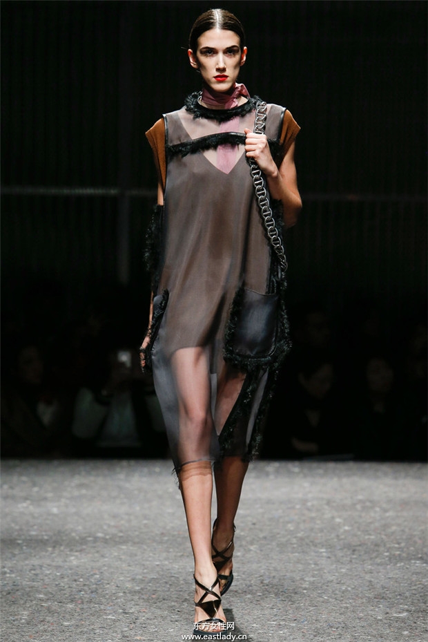 Prada米兰时装周2014秋冬新品发布