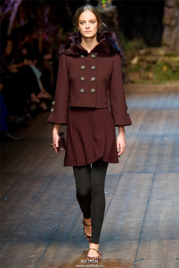 Dolce & Gabbana米兰时装周2014秋冬新品发布