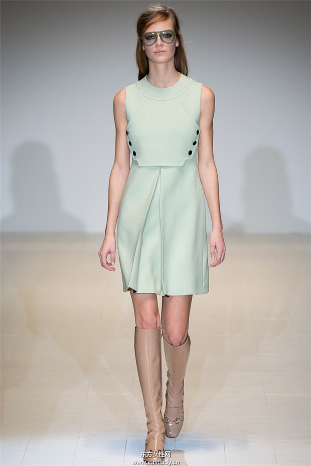 Gucci米兰时装周2014秋冬新品发布