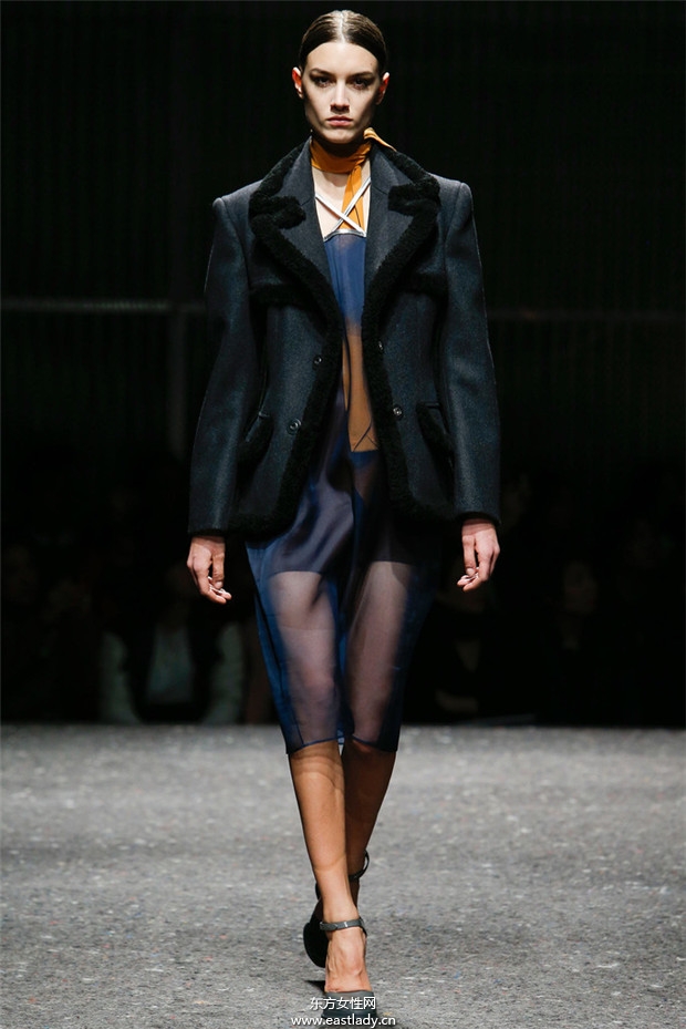 Prada米兰时装周2014秋冬新品发布