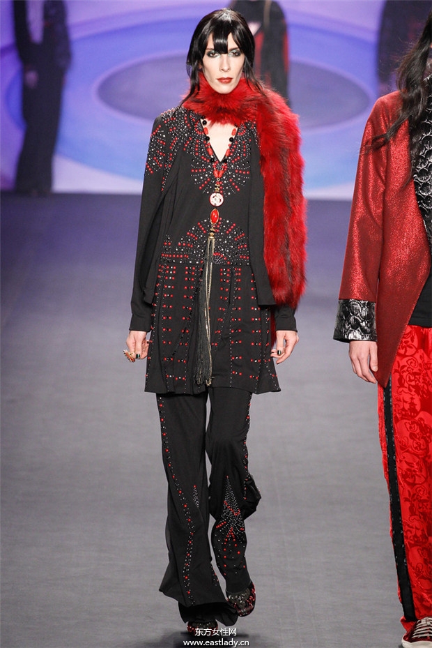 Anna Sui纽约时装周2014秋冬新品发布