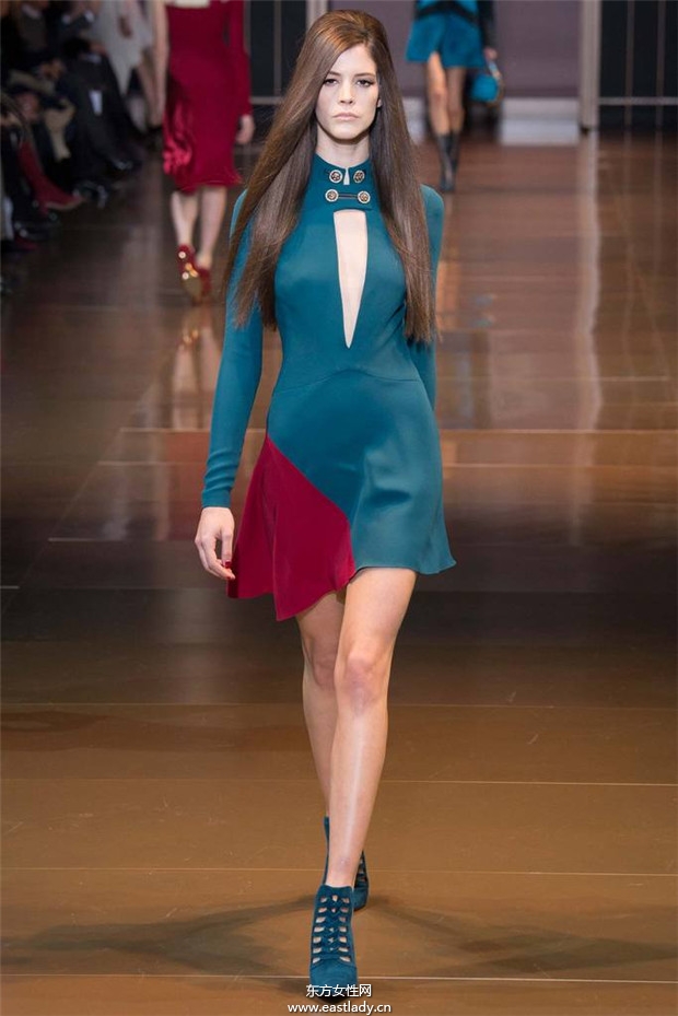 Versace米兰时装周2014秋冬新品发布