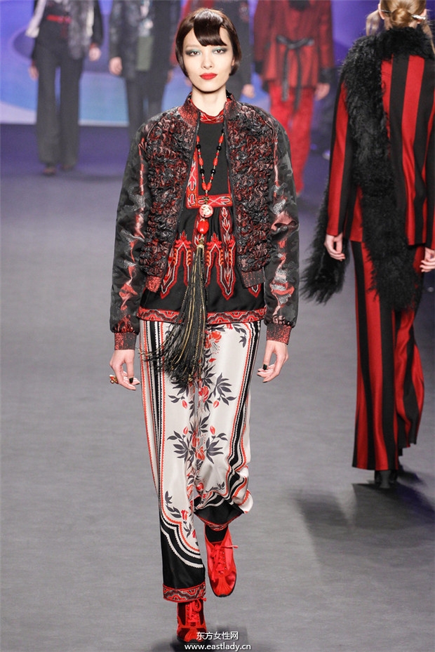 Anna Sui纽约时装周2014秋冬新品发布