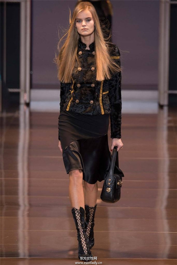 Versace米兰时装周2014秋冬新品发布