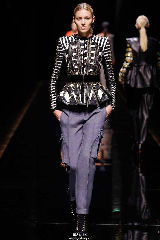 Balmain巴黎时装周2014秋冬新品发布
