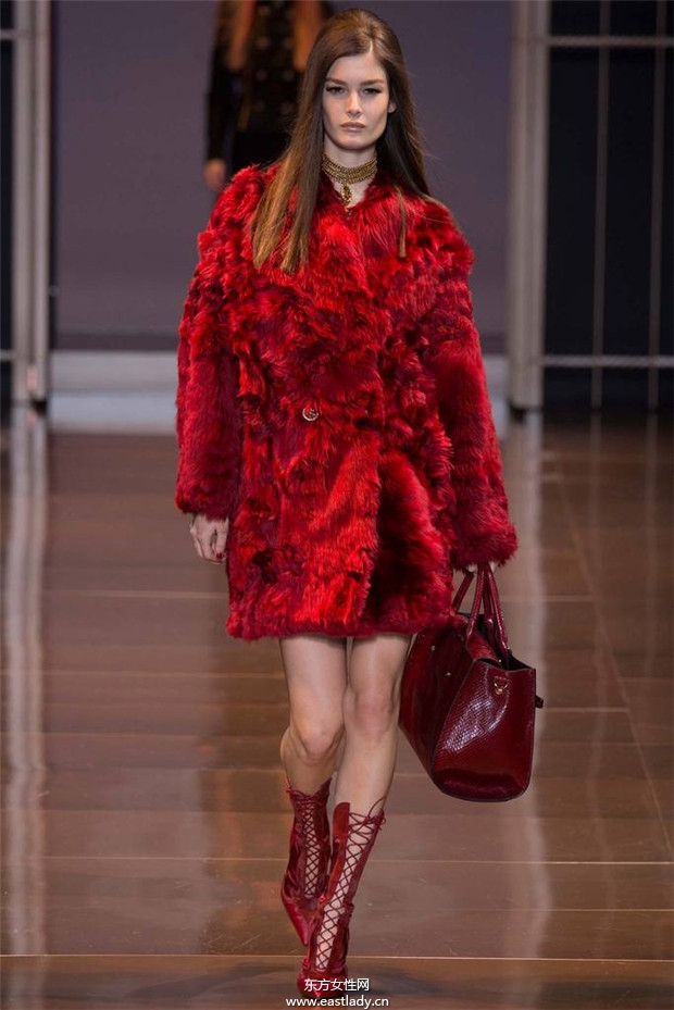 Versace米兰时装周2014秋冬新品发布