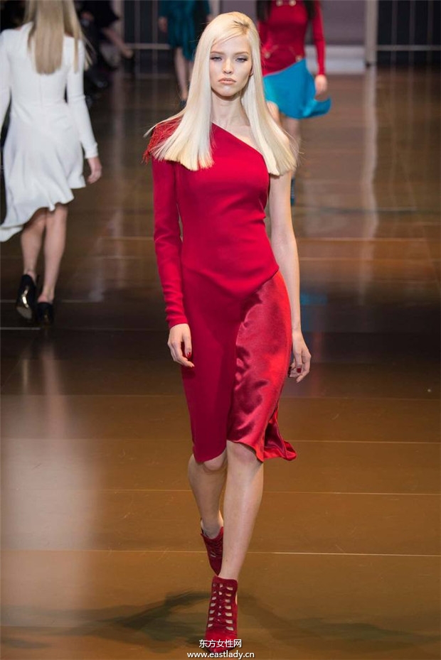 Versace米兰时装周2014秋冬新品发布