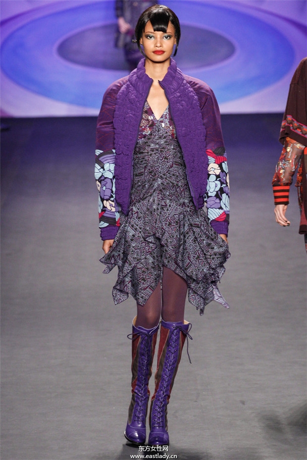 Anna Sui纽约时装周2014秋冬新品发布