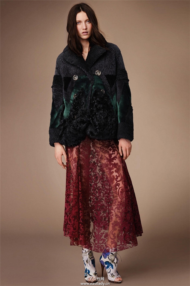 Burberry Prorsum  2014秋冬流行女装时尚大片