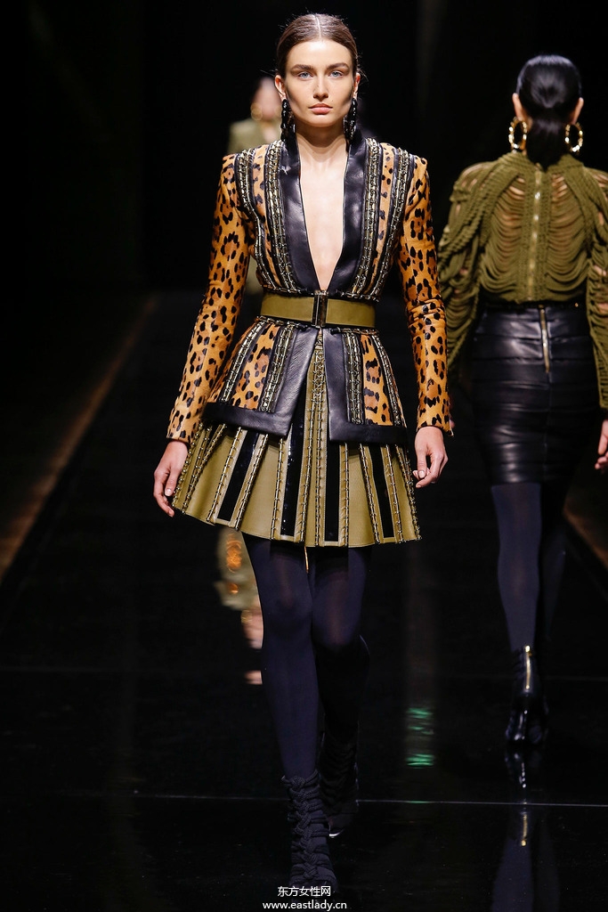 Balmain巴黎时装周2014秋冬新品发布