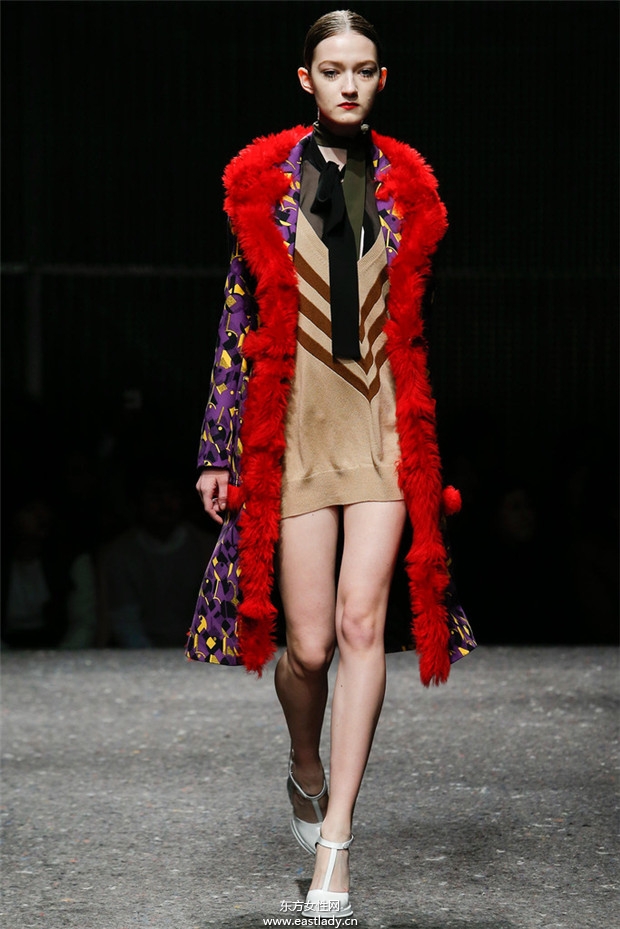 Prada米兰时装周2014秋冬新品发布