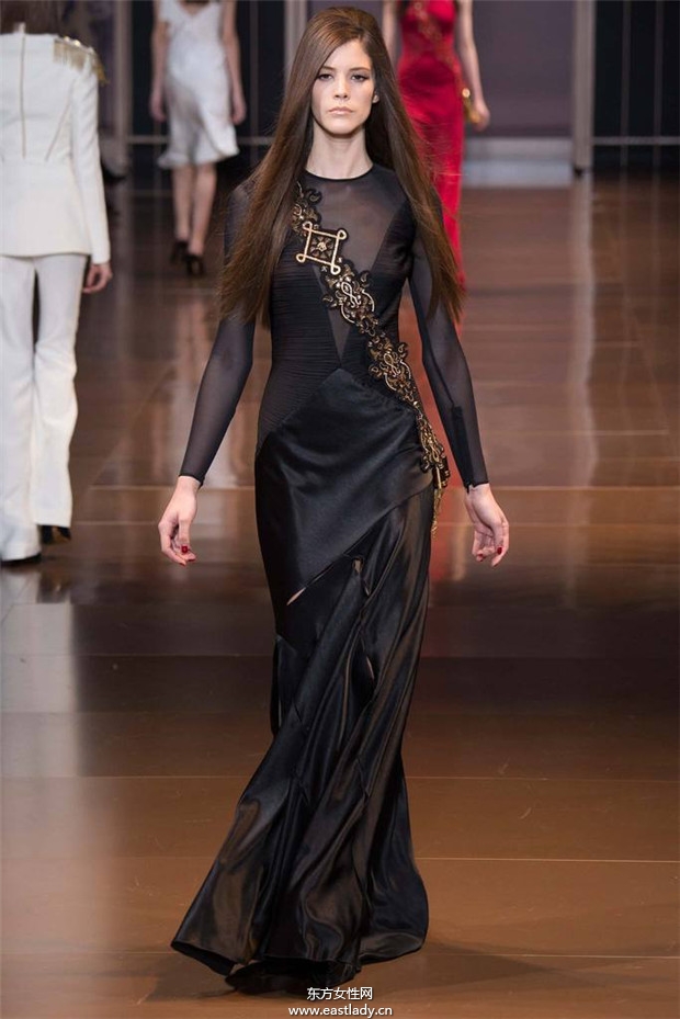 Versace米兰时装周2014秋冬新品发布