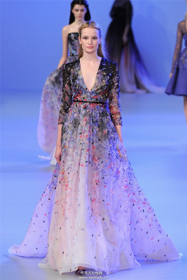 Elie Saab 2014巴黎春夏高级定制时装秀