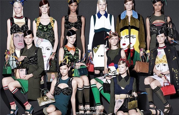 普拉达(Prada)2014春夏女装广告大片
