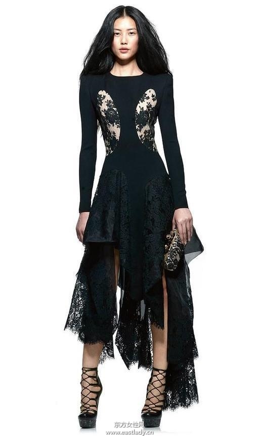 Alexander Mcqueen 2014秋冬女装流行大片