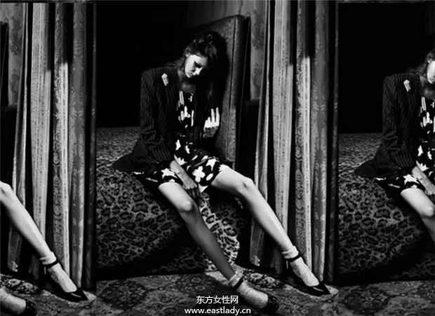 Saint Laurent 2014春夏女装流行大片