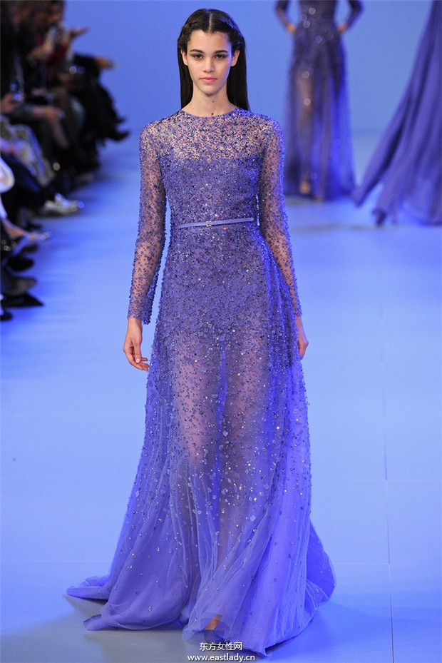 Elie Saab 2014巴黎春夏高级定制时装秀