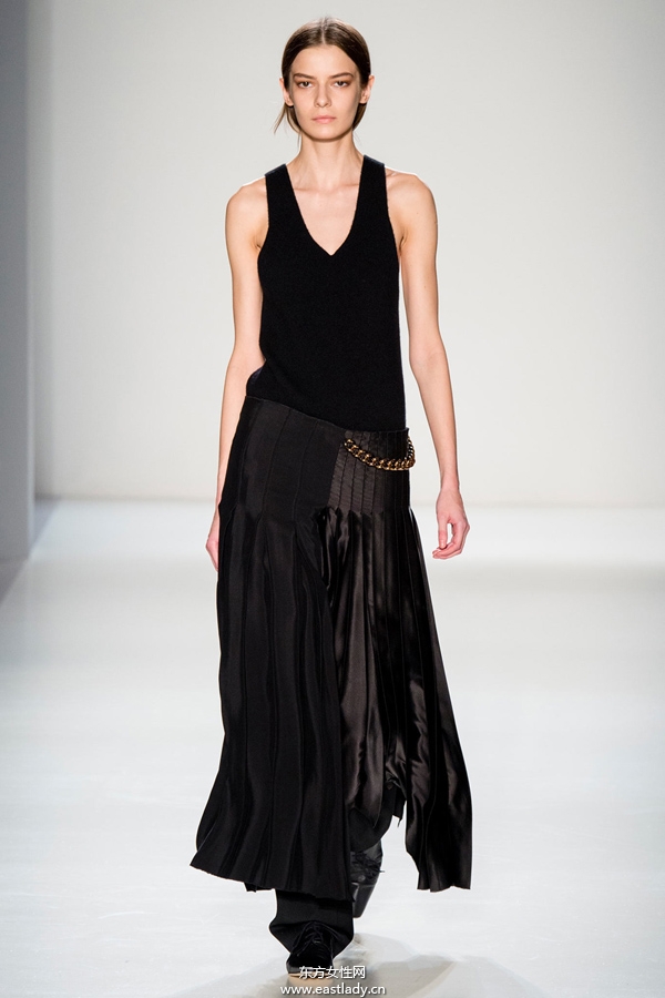 Victoria Beckham 2014纽约时装周新品女装发布