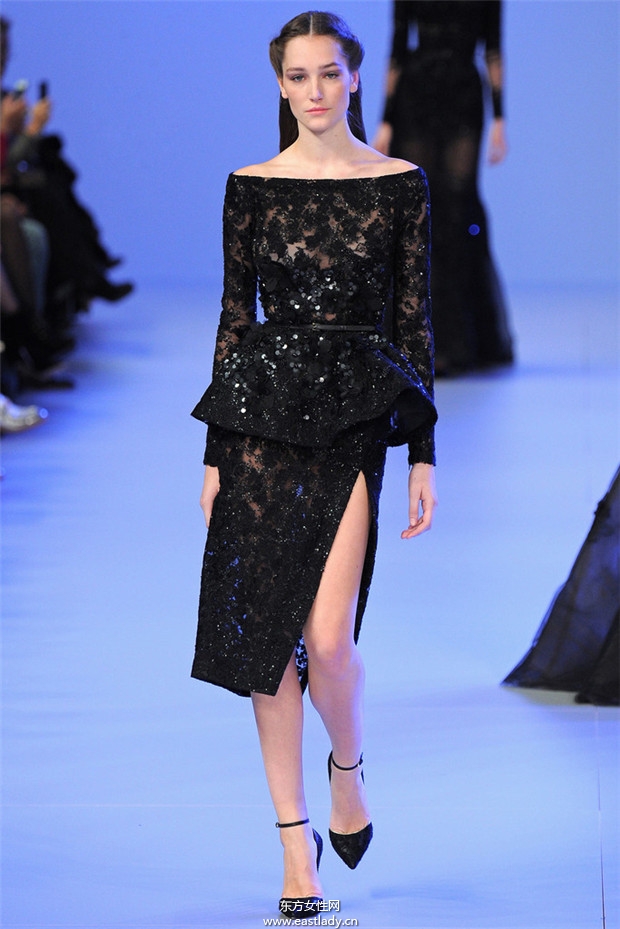 Elie Saab 2014巴黎春夏高级定制时装秀