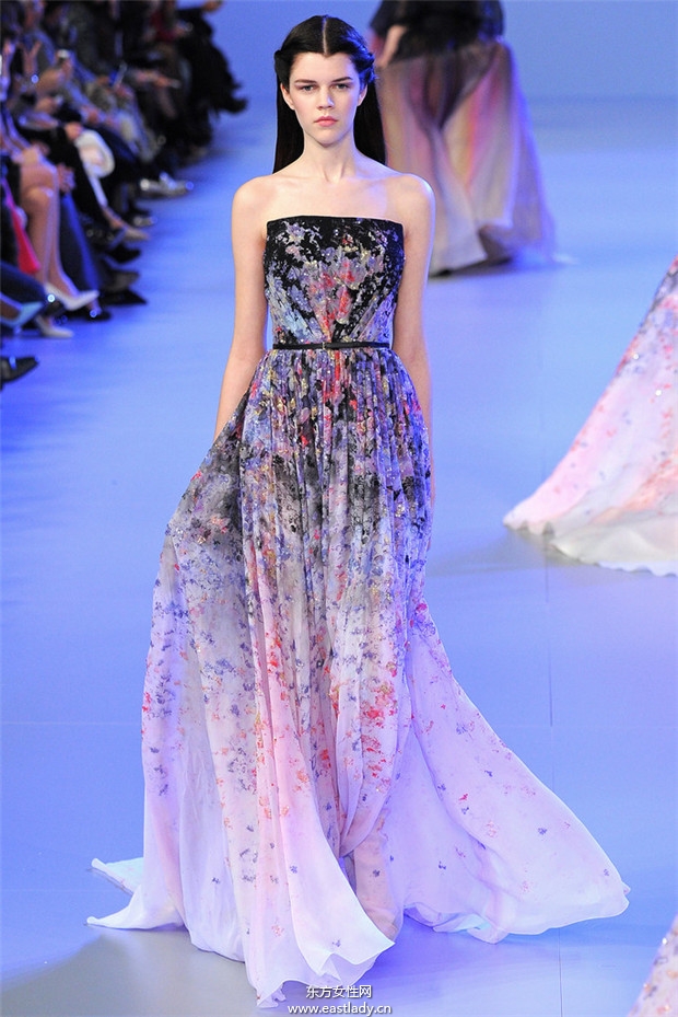 Elie Saab 2014巴黎春夏高级定制时装秀