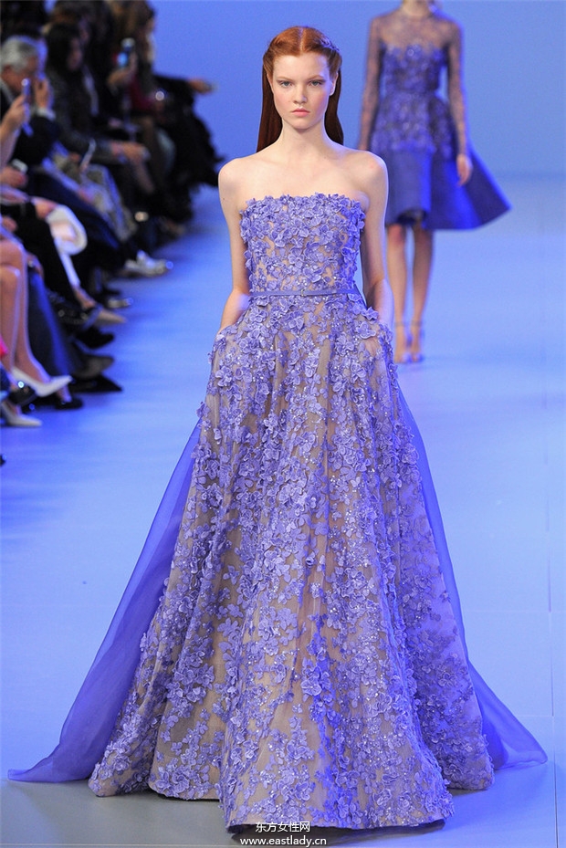 Elie Saab 2014巴黎春夏高级定制时装秀