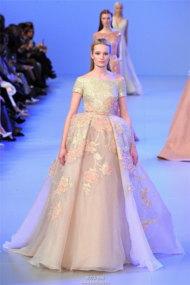 Elie Saab 2014巴黎春夏高级定制时装秀