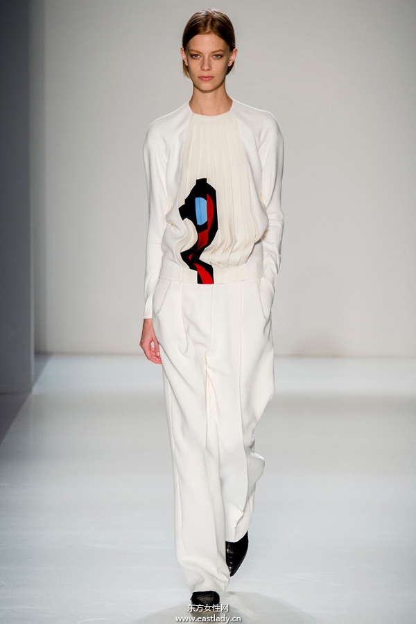 Victoria Beckham 2014纽约时装周新品女装发布