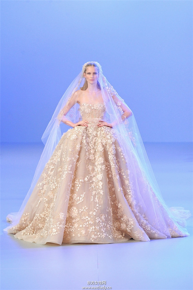 Elie Saab 2014巴黎春夏高级定制时装秀