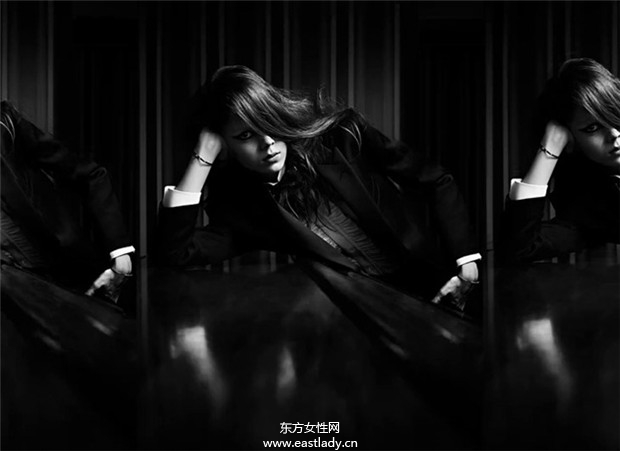 Saint Laurent 2014春夏女装流行大片