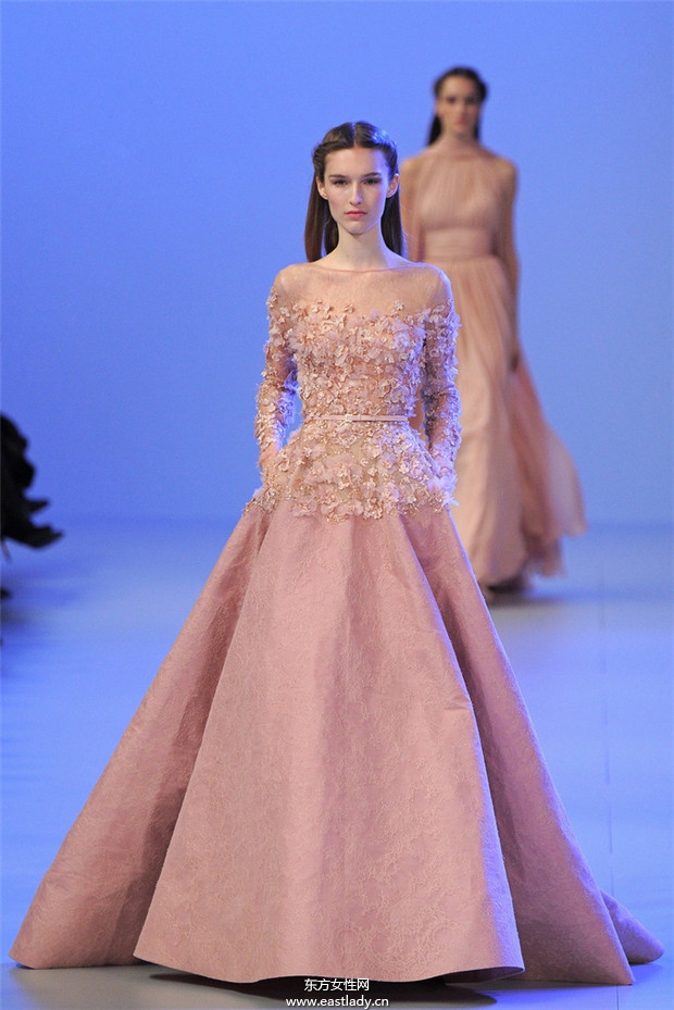 Elie Saab 2014巴黎春夏高级定制时装秀