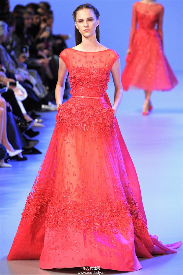 Elie Saab 2014巴黎春夏高级定制时装秀