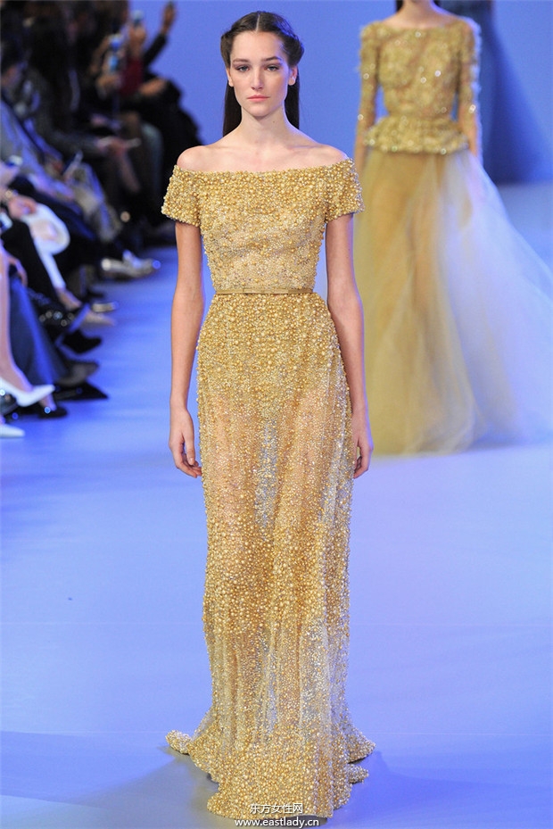 Elie Saab 2014巴黎春夏高级定制时装秀