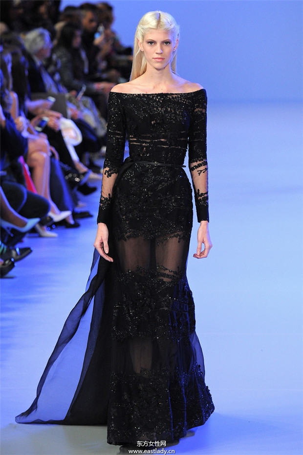 Elie Saab 2014巴黎春夏高级定制时装秀