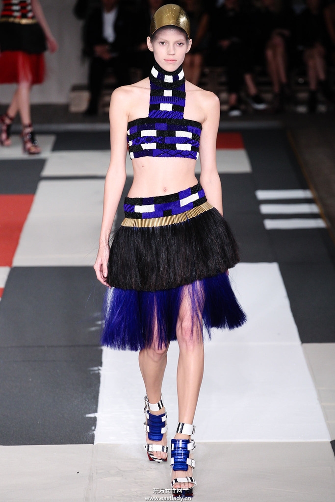Alexander McQueen 2014春夏流行服饰时尚大片