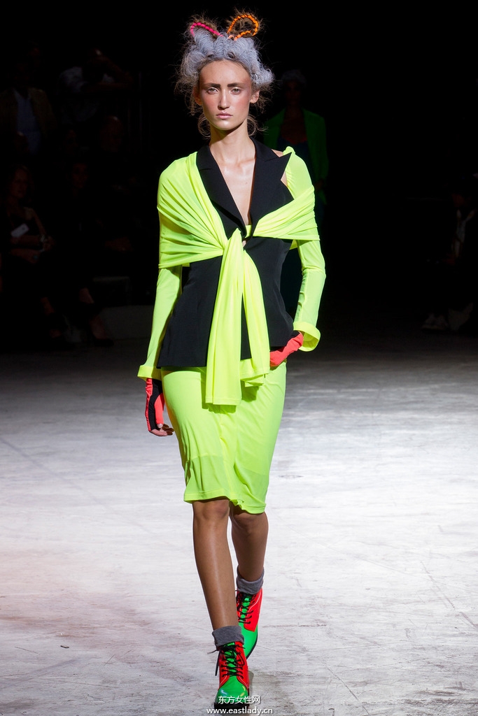 Yohji Yamamoto(山本耀司)2014春夏流行服饰时尚大片