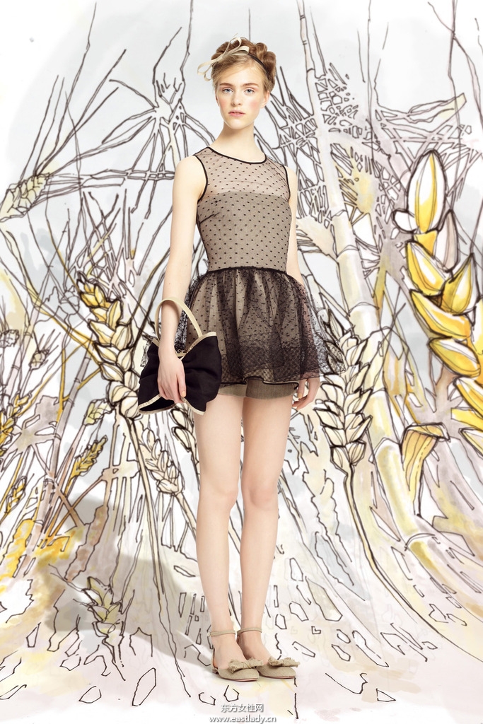 Red Valentino 2014春夏流行服饰时尚大片