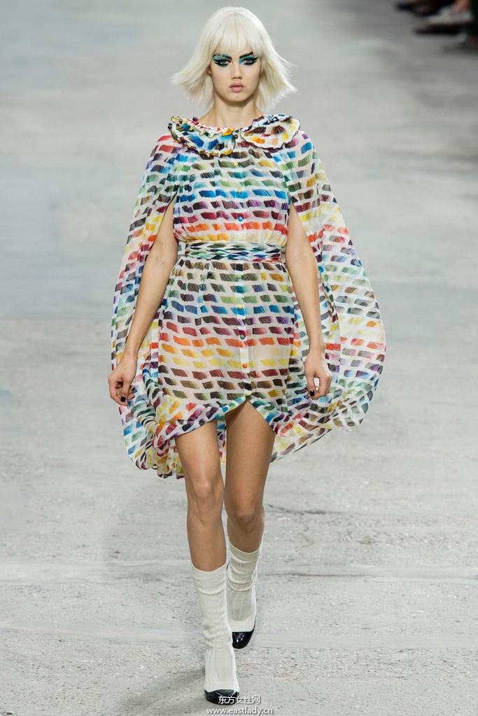 Chanel（香奈儿）巴黎2014春夏流行服饰时尚大片